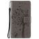 Mobigear Tree Housse Samsung Galaxy S21 Etui Porte-Monnaie - Gris