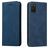 Mobigear Retro Slim Samsung Galaxy S20 Étui Portefeuille - Bleu