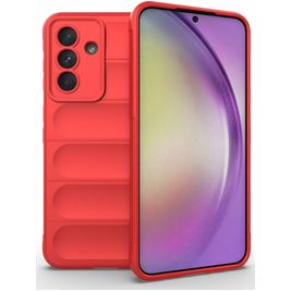 Mobigear Bumpy Coque Samsung Galaxy A56 Coque arrière en TPU Souple - Rouge