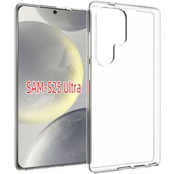 Mobigear Basics Coque Transparente Samsung Galaxy S25 Ultra Coque arrière en TPU Souple - Transparent