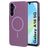 Mobiparts Slim Line Samsung Galaxy A16 MagSafe Plastique rigide Coque arrière - Imperial Purple