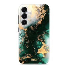 MIO Coque Samsung Galaxy S25 MagSafe Coque arrière Rigide - Green Marble