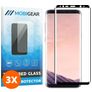 Mobigear Premium Samsung Galaxy S8 Plus Verre trempé Protection d'écran - Compatible Coque - Noir (Lot de 3)