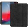Mobigear Tri-Fold Gel Coque iPad Pro 12.9 Pouces (2018) Etui en TPU,Similicuir + Porte-crayon - Noir