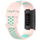 Mobigear Sport Plus Buckle Bracelet Silicone Fitbit Charge 4 Fermeture boucle ardillon - Rose / Vert