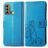 Mobigear Clover Housse POCO X3 GT Etui Porte-Monnaie - Bleu