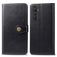 Mobigear Snap Button Housse Realme X50 Pro Etui Porte-Monnaie - Noir