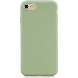 Mobigear Colors Coque iPhone 8 Coque arrière en TPU Souple - Vert
