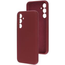Mobiparts Coque Samsung Galaxy A54 Coque arrière en Silicone - Plum Red
