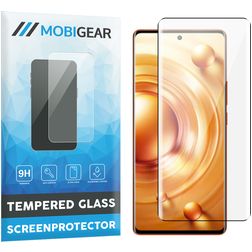 Mobigear Premium Vivo X80 Pro Verre trempé Protection d'écran - Compatible Coque - Noir