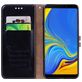 Mobigear Wallet Housse Samsung Galaxy A9 (2018) Etui Porte-Monnaie - Noir