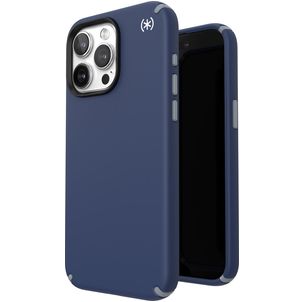 Speck Presidio2 Pro Coque iPhone 15 Pro Max MagSafe Coque arrière Rigide Anti-Chocs - Coastal Blue
