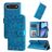 Mobigear Sunflower Housse iPhone Air Etui Porte-Monnaie - Bleu