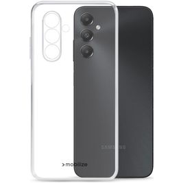 Mobilize Gelly Coque Transparente Samsung Galaxy A05s Coque arrière en TPU Souple - Transparent