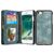 Caseme 008 Housse iPhone SE (2022) Etui avec Coque Détachable Porte-Monnaie - Bleu