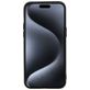 Mobiparts Coque iPhone 15 Pro Max Coque arrière en Silicone - Noir