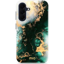MIO Coque Samsung Galaxy A57 MagSafe Coque arrière Rigide - Green Marble