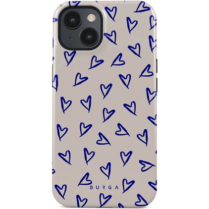 Burga Tough iPhone 15 Plastique rigide Coque arrière Antichoc - Love me Right