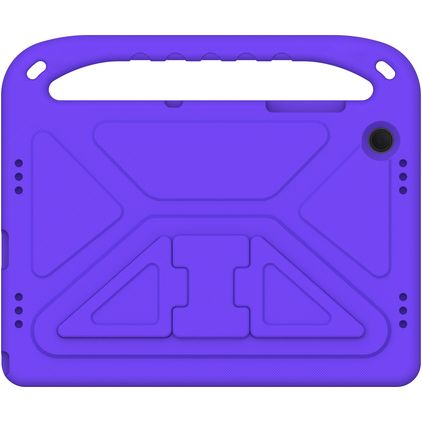Mobigear AeroArmor Coque Samsung Galaxy Tab A11 Plus Coque de tablette pour enfants avec Poignée Enfants en EVA + Porte-crayon - Violet