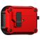 Mobigear Armor Clip Coque Apple AirPods 3 Coque Rigide - Rouge