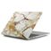 Mobigear Marble MacBook Pro 16 Pouces (2021-2026) Coque - Marron - Model A2485 / A2780 / A2991 / A3186 / A3428 / A3429