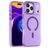 Mobigear Shockproof iPhone 17 Pro Max MagSafe Plastique rigide Coque arrière - Violet