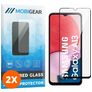 Mobigear Premium Samsung Galaxy A13 4G Verre trempé Protection d'écran - Compatible Coque - Noir (Lot de 2)
