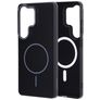 Mobiparts Slim Line Coque Samsung Galaxy S26 Ultra MagSafe Coque arrière Rigide - Onyx Black