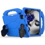 Mobigear Thumbs Up Coque iPad Air 5 (2022) Coque de tablette pour enfants avec Poignée Enfants en EVA - Bleu