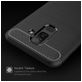 Mobigear Brushed Slim Coque Samsung Galaxy A6 Plus (2018) Coque arrière en TPU Souple - Gris