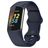 Mobigear Sport Dual Bracelet Silicone Fitbit Charge 5 Fermeture à clou et passant - Dark Blue