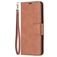 Mobigear Excellent Housse Nokia 1.4 Etui Porte-Monnaie - Cognac