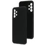 Mobiparts Coque Samsung Galaxy A23 Coque arrière en Silicone - Noir