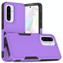 Mobigear Heavy Armor Coque Samsung Galaxy A36 Coque arrière Rigide Anti-Chocs - Violet