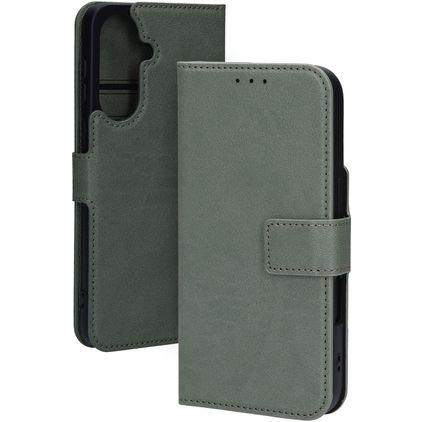 Mobiparts Classic Wallet Housse Samsung Galaxy A37 MagSafe Etui - Stone Green