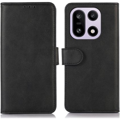 Mobigear Wallet Housse OnePlus 15 Etui Porte-Monnaie - Noir