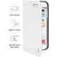 Artwizz SeeJacket Folio Housse iPhone 6s Plus Etui Rigide - Blanc