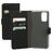 Mobiparts Saffiano Wallet Housse Samsung Galaxy S20 Plus Etui Porte-Monnaie - Noir