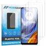 Mobigear Motorola Moto E32s Protection d'écran Film - Compatible Coque (Lot de 3)