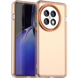 Mobigear Crystal Coque OnePlus 13 Coque arrière Rigide - Orange