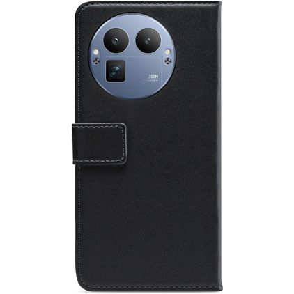 Mobilize Classic Gelly Wallet Housse Realme GT 8 Pro Etui Porte-Monnaie - Noir