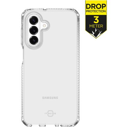 ITSKINS Level 2 SpectrumClear R Coque Transparente Samsung Galaxy A17 Coque arrière en TPU Souple Anti-Chocs - Transparent