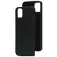 Mobiparts Coque iPhone 14 Plus Coque arrière en Silicone - Noir