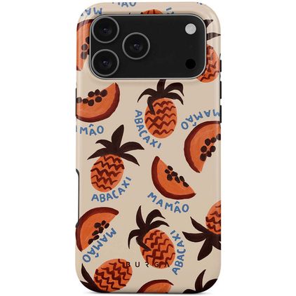 Burga Tough Coque iPhone 17 Pro Max MagSafe Coque arrière Rigide Anti-Chocs - Abacaxi