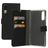 Mobiparts Saffiano Wallet Housse Samsung Galaxy A70 Etui Porte-Monnaie - Noir