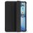 Decoded Textured Slim iPad Air 13 pouces (2024) Silicone souple Étui - Gris anthracite
