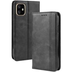 Mobigear Sensation Housse iPhone 11 Etui Porte-Monnaie - Noir