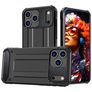 Mobigear Outdoor Coque iPhone 17 Pro Coque arrière Rigide Anti-Chocs - Noir