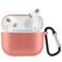Mobigear Classic Coque Apple AirPods 3 Coque en Silicone Souple - Orange
