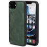 Mobiparts Classic Coque iPhone 17e MagSafe Coque arrière en TPU,Similicuir - Emerald Green